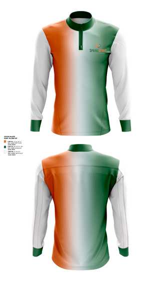 Quarter Zip Jacket, SpringSpirit, Spirit Store, Teamtime, Team time, sublimation, custom sports apparel, team uniforms, spirit wear, spiritwear, sports uniforms, custom shirts, team store, custom team store, fundraiser sports, apparel fundraiser