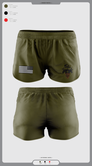 Ranger Panties, The Basic School, Marines, Teamtime, Team time, sublimation, custom sports apparel, team uniforms, spirit wear, spiritwear, sports uniforms, custom shirts, team store, custom team store, fundraiser sports, apparel fundraiser