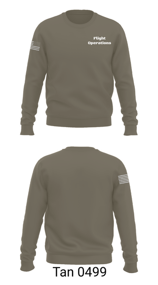 Crew Neck Sweatshirt, Flight Operations, , Teamtime, Team time, sublimation, custom sports apparel, team uniforms, spirit wear, spiritwear, sports uniforms, custom shirts, team store, custom team store, fundraiser sports, apparel fundraiser