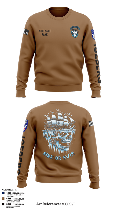 HQ, 95th CM CO 75493136 Crew Neck Sweatshirt - 5