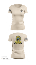 Nightmare PLT 23917777 Women's Short Sleeve V-neck Shirt - 2