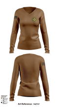 46 MP CO 62562841 Women's Long Sleeve V-neck Shirt - 108