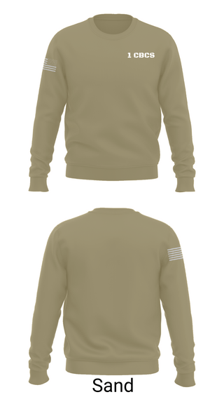 Crew Neck Sweatshirt, 1 CBCS, Air Force, Teamtime, Team time, sublimation, custom sports apparel, team uniforms, spirit wear, spiritwear, sports uniforms, custom shirts, team store, custom team store, fundraiser sports, apparel fundraiser
