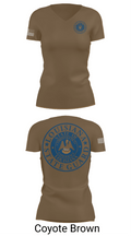 1st Area Command 9228914 Women's Short Sleeve V-neck Shirt - 8