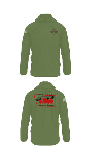 Windbreaker, E co. 1-189th, , Teamtime, Team time, sublimation, custom sports apparel, team uniforms, spirit wear, spiritwear, sports uniforms, custom shirts, team store, custom team store, fundraiser sports, apparel fundraiser