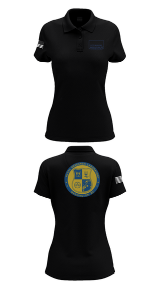Womens Short Sleeve Performance Polo, Naval Research Lab, , Teamtime, Team time, sublimation, custom sports apparel, team uniforms, spirit wear, spiritwear, sports uniforms, custom shirts, team store, custom team store, fundraiser sports, apparel fundraiser