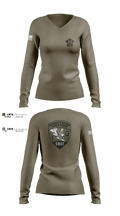 Desoto Parish Sheriff’s Office SWAT 96346958 Women's Long Sleeve V-neck Shirt - 1