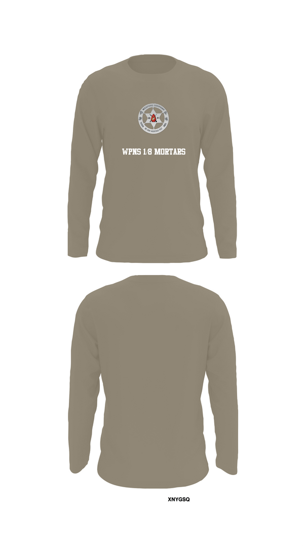 Long Sleeve Performance Shirt, Wpns 1/8 Mortars, , Teamtime, Team time, sublimation, custom sports apparel, team uniforms, spirit wear, spiritwear, sports uniforms, custom shirts, team store, custom team store, fundraiser sports, apparel fundraiser