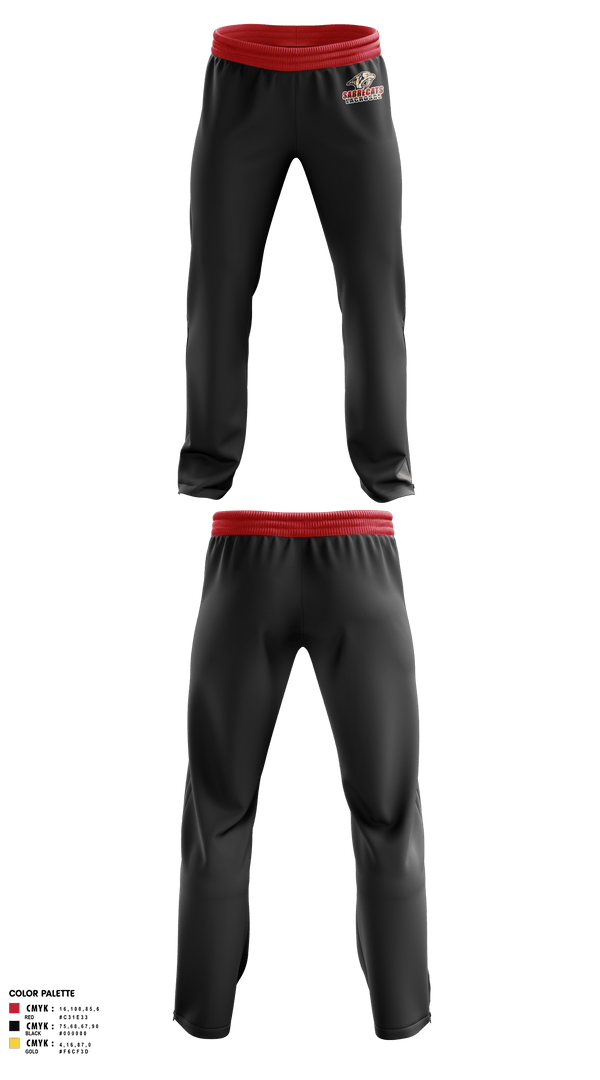 Sweatpants, Sabrecats Lacrosse, Men's Lacrosse, Teamtime, Team time, sublimation, custom sports apparel, team uniforms, spirit wear, spiritwear, sports uniforms, custom shirts, team store, custom team store, fundraiser sports, apparel fundraiser