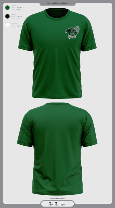 Palo Verde Panthers 26919250 Short Sleeve Performance Shirt - 1
