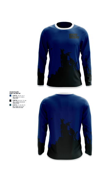 Long Sleeve Performance Shirt, LIBERTY BLUEJAYS, Golf, Teamtime, Team time, sublimation, custom sports apparel, team uniforms, spirit wear, spiritwear, sports uniforms, custom shirts, team store, custom team store, fundraiser sports, apparel fundraiser