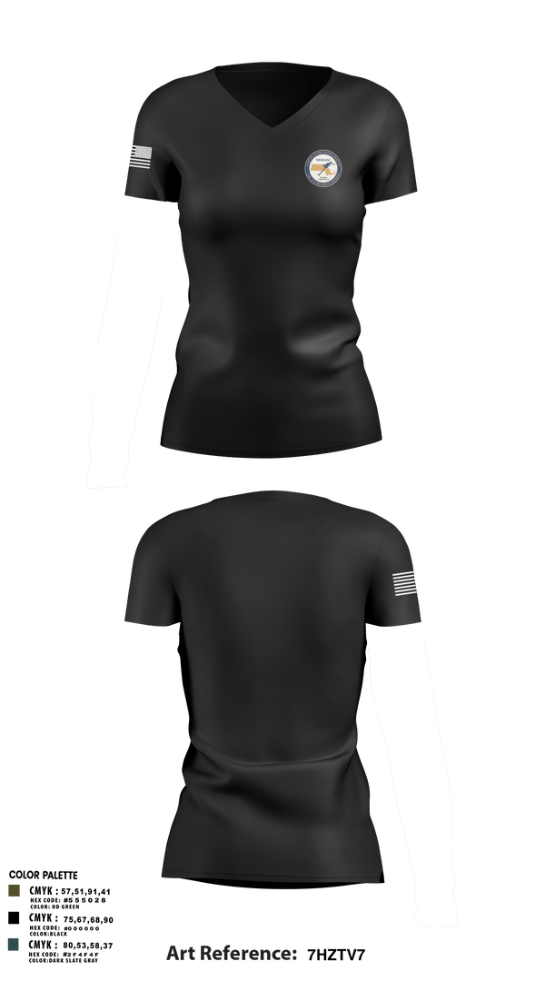 Womens Short Sleeve Vneck Shirt, NEMLEC, , Teamtime, Team time, sublimation, custom sports apparel, team uniforms, spirit wear, spiritwear, sports uniforms, custom shirts, team store, custom team store, fundraiser sports, apparel fundraiser