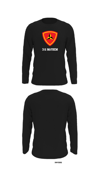 Long Sleeve Performance Shirt, 3/11 Mayhem, , Teamtime, Team time, sublimation, custom sports apparel, team uniforms, spirit wear, spiritwear, sports uniforms, custom shirts, team store, custom team store, fundraiser sports, apparel fundraiser