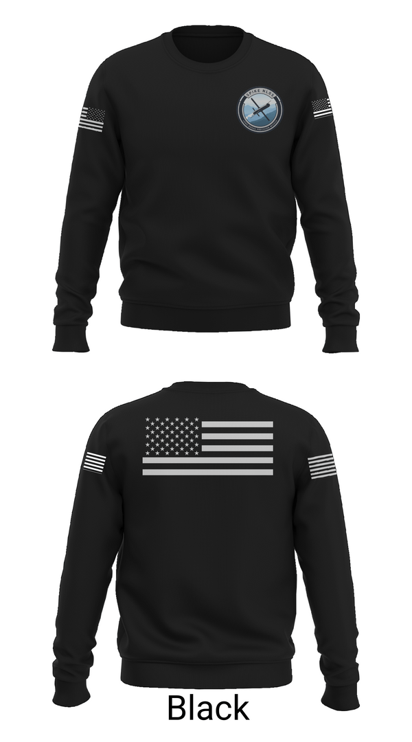 Crew Neck Sweatshirt, SPIKE NLOS, , Teamtime, Team time, sublimation, custom sports apparel, team uniforms, spirit wear, spiritwear, sports uniforms, custom shirts, team store, custom team store, fundraiser sports, apparel fundraiser