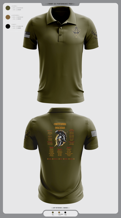 H2 52890180 Short Sleeve Performance Polo - 1