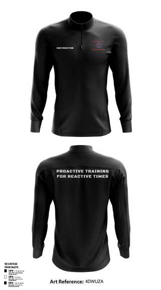 Quarter Zip Jacket, Double Tap Tactics, , Teamtime, Team time, sublimation, custom sports apparel, team uniforms, spirit wear, spiritwear, sports uniforms, custom shirts, team store, custom team store, fundraiser sports, apparel fundraiser
