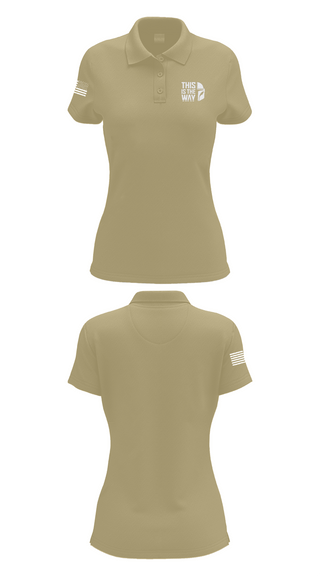 Womens Short Sleeve Performance Polo, 602nd Trans Det, , Teamtime, Team time, sublimation, custom sports apparel, team uniforms, spirit wear, spiritwear, sports uniforms, custom shirts, team store, custom team store, fundraiser sports, apparel fundraiser