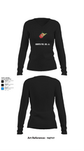 1528th FSC (SO) (A) 11146536 Women's Long Sleeve V-neck Shirt - 22