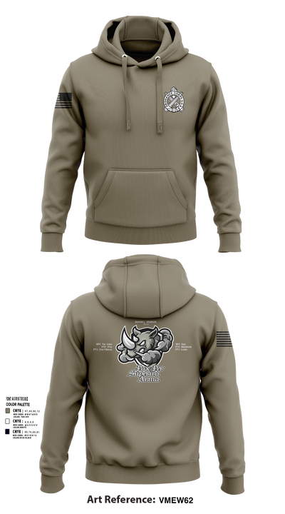 Rocket Rhinos 9238084 Hoodie - 105