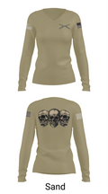 2-11 IBOLC 33981490 Women's Long Sleeve V-neck Shirt - 97