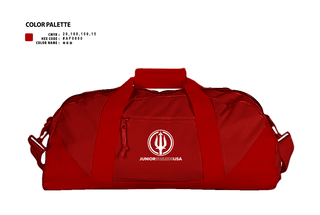 Duffle Bag, Junior Guards USA, Swimming, Teamtime, Team time, sublimation, custom sports apparel, team uniforms, spirit wear, spiritwear, sports uniforms, custom shirts, team store, custom team store, fundraiser sports, apparel fundraiser