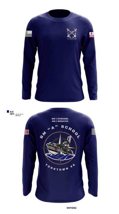 BM “A” 25-06 10728160 Long Sleeve Performance Shirt 101
