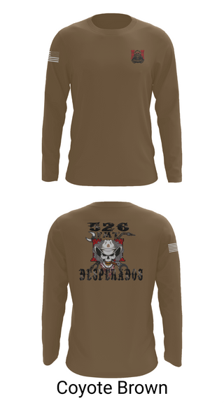 Long Sleeve Performance Shirt, 526th ECC Desperados FMT, , Teamtime, Team time, sublimation, custom sports apparel, team uniforms, spirit wear, spiritwear, sports uniforms, custom shirts, team store, custom team store, fundraiser sports, apparel fundraiser
