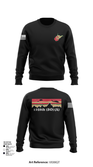 Crew Neck Sweatshirt, 1528th FSC (SO) (A), , Teamtime, Team time, sublimation, custom sports apparel, team uniforms, spirit wear, spiritwear, sports uniforms, custom shirts, team store, custom team store, fundraiser sports, apparel fundraiser