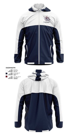 Windbreaker, Syracuse Academy of Science Track and Field, Track & Field, Teamtime, Team time, sublimation, custom sports apparel, team uniforms, spirit wear, spiritwear, sports uniforms, custom shirts, team store, custom team store, fundraiser sports, apparel fundraiser