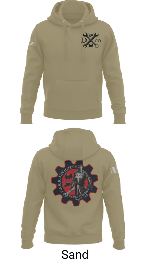 Hoodie, D Co. 2-158th AHB, , Teamtime, Team time, sublimation, custom sports apparel, team uniforms, spirit wear, spiritwear, sports uniforms, custom shirts, team store, custom team store, fundraiser sports, apparel fundraiser