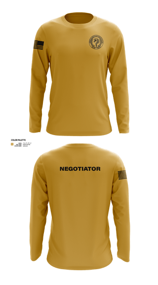 Long Sleeve Performance Shirt, Montgomery County Police CNT, , Teamtime, Team time, sublimation, custom sports apparel, team uniforms, spirit wear, spiritwear, sports uniforms, custom shirts, team store, custom team store, fundraiser sports, apparel fundraiser