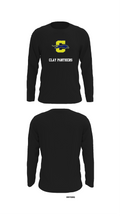 Clay Panthers 80292752 Long Sleeve Performance Shirt 27