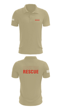 ISA Air base Fire Dept. 19172110 Short Sleeve Performance Polo - 87