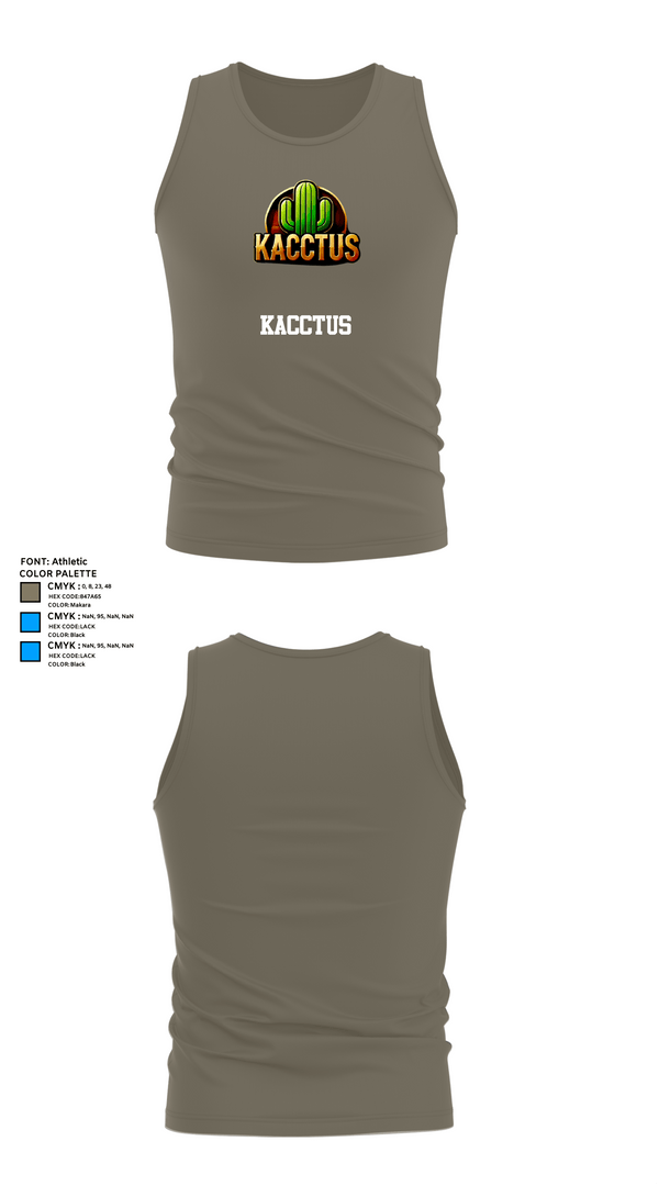 Tank Top, Kacctus, E-Sports, Teamtime, Team time, sublimation, custom sports apparel, team uniforms, spirit wear, spiritwear, sports uniforms, custom shirts, team store, custom team store, fundraiser sports, apparel fundraiser