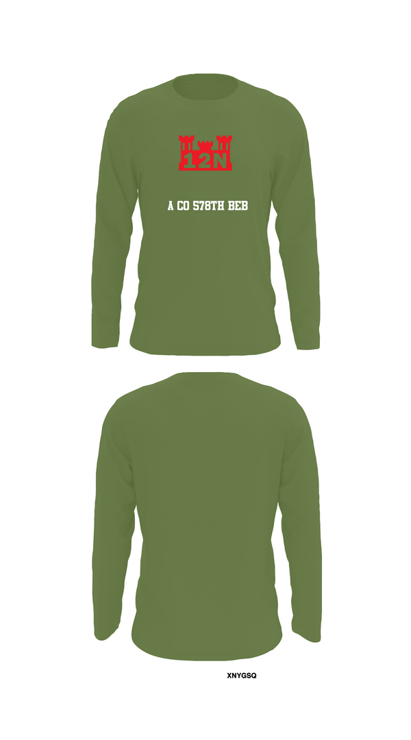 Long Sleeve Performance Shirt, A co 578th BEB, , Teamtime, Team time, sublimation, custom sports apparel, team uniforms, spirit wear, spiritwear, sports uniforms, custom shirts, team store, custom team store, fundraiser sports, apparel fundraiser