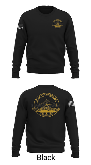 Crew Neck Sweatshirt, E Co 4th Recon BN, , Teamtime, Team time, sublimation, custom sports apparel, team uniforms, spirit wear, spiritwear, sports uniforms, custom shirts, team store, custom team store, fundraiser sports, apparel fundraiser