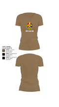 38th ADA BDE 15274491 Women's Short Sleeve V-neck Shirt - 4