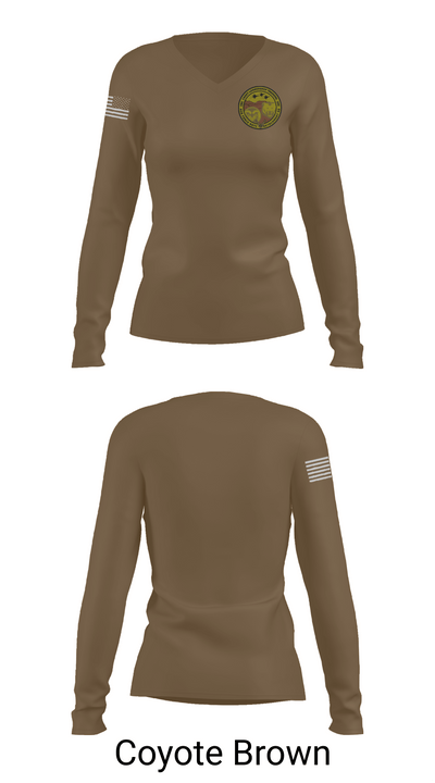 Cadet Leadership Training Squadron 79854789 Women's Long Sleeve V-neck Shirt - 17