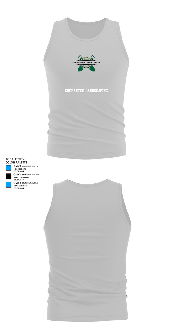 Tank Top, Enchanted Landscaping, , Teamtime, Team time, sublimation, custom sports apparel, team uniforms, spirit wear, spiritwear, sports uniforms, custom shirts, team store, custom team store, fundraiser sports, apparel fundraiser