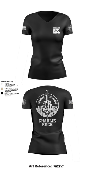 Womens Short Sleeve Vneck Shirt, Charlie Rock, , Teamtime, Team time, sublimation, custom sports apparel, team uniforms, spirit wear, spiritwear, sports uniforms, custom shirts, team store, custom team store, fundraiser sports, apparel fundraiser