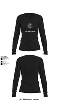441st Engineer Company 54564095 Women's Long Sleeve V-neck Shirt - 22
