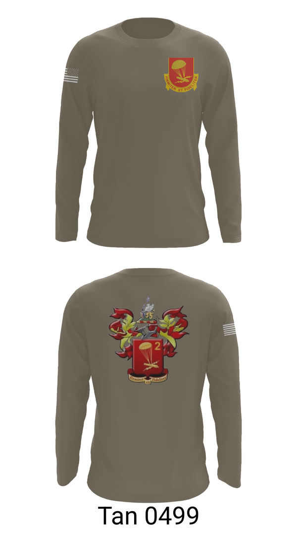 Long Sleeve Performance Shirt, 2-377 PFAR, Army, Teamtime, Team time, sublimation, custom sports apparel, team uniforms, spirit wear, spiritwear, sports uniforms, custom shirts, team store, custom team store, fundraiser sports, apparel fundraiser