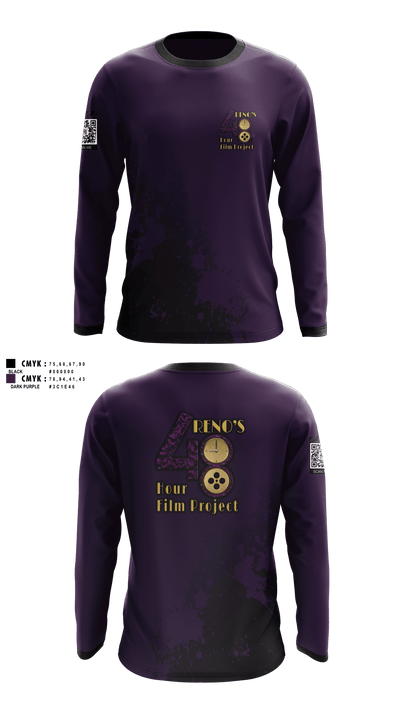 48 Hour Film Project 51622161 Long Sleeve Performance Shirt 1