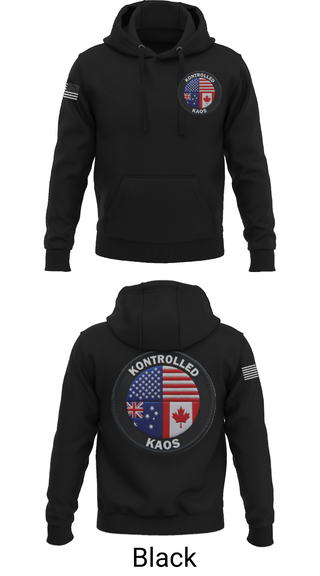 Hoodie, Kontrolled Kaos, E-Sports, Teamtime, Team time, sublimation, custom sports apparel, team uniforms, spirit wear, spiritwear, sports uniforms, custom shirts, team store, custom team store, fundraiser sports, apparel fundraiser