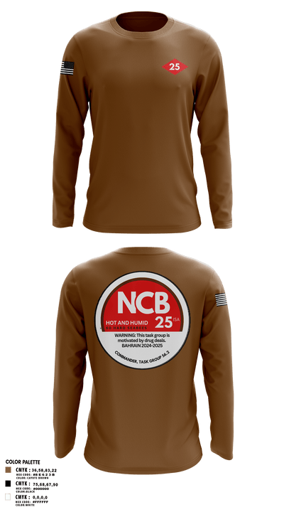 NMCB 25 CTG 56.2 1038255 Long Sleeve Performance Shirt 108