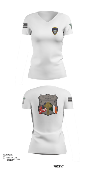 Womens Short Sleeve Vneck Shirt, NYS Court Officer, Police, Teamtime, Team time, sublimation, custom sports apparel, team uniforms, spirit wear, spiritwear, sports uniforms, custom shirts, team store, custom team store, fundraiser sports, apparel fundraiser