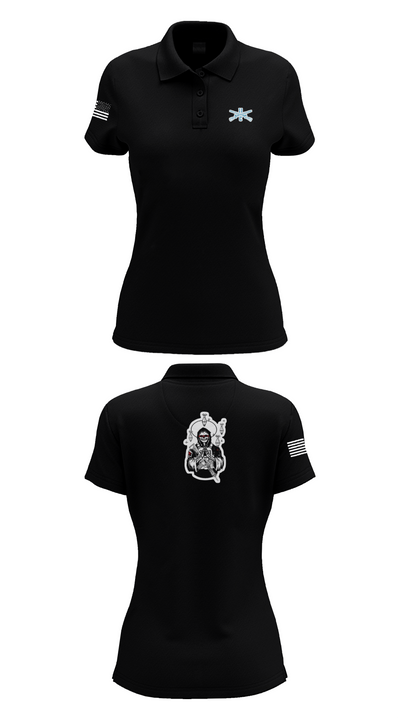 HHC Mortars 63835758 Women's Short Sleeve Performance Polo  - 35