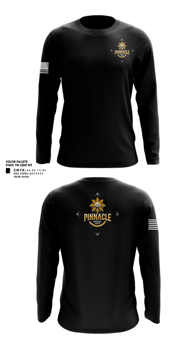 Pinnacle Martial Arts 28485454 Long Sleeve Performance Shirt 5