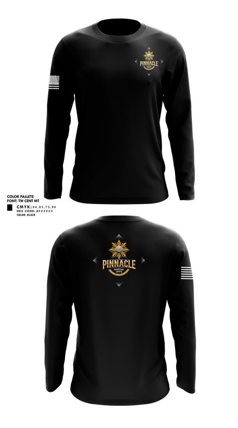 Long Sleeve Performance Shirt, Pinnacle Martial Arts, , Teamtime, Team time, sublimation, custom sports apparel, team uniforms, spirit wear, spiritwear, sports uniforms, custom shirts, team store, custom team store, fundraiser sports, apparel fundraiser