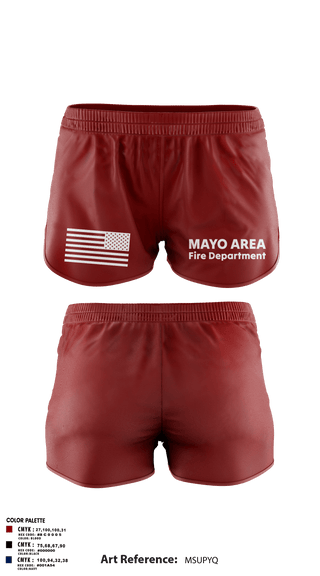 Ranger Panties, Mayo Area Fire Department, , Teamtime, Team time, sublimation, custom sports apparel, team uniforms, spirit wear, spiritwear, sports uniforms, custom shirts, team store, custom team store, fundraiser sports, apparel fundraiser